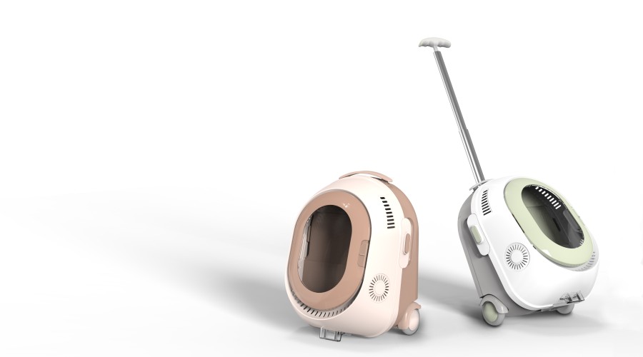 Multi-functional Trolley Cat Carrier